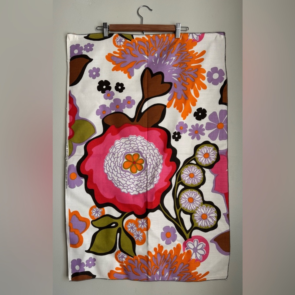 Vintage Designer Retro Fabric David and Dash Dopamine Decor